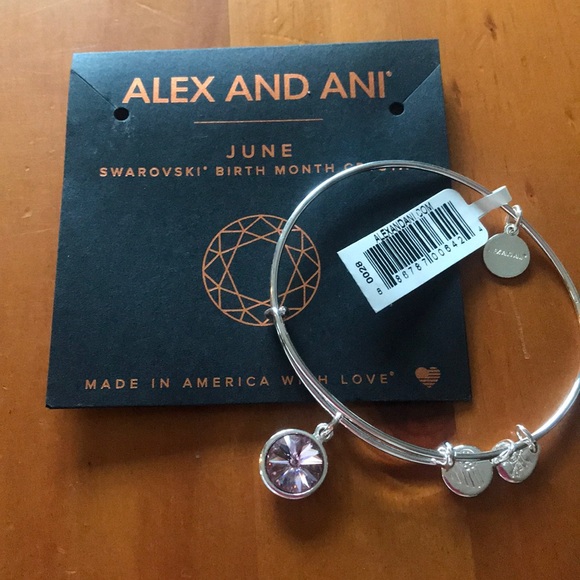 Alex and Ani Jewelry - Alex&ani june swarovski  crystal bracelet